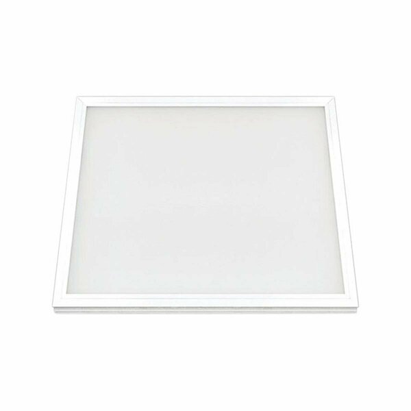 Happylight LED Flat Panel Light Fixture - White - 2 x 24 x 24 in. HA2738795